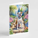 Spring Path Greeting Cards - Size: 5X7 | Pack Of: 8 | Collection name: Spring path-AMAZON FACTORY