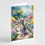 Spring Path Greeting Cards - Size: 5X7 | Pack Of: 8 | Collection name: Spring path-AMAZON FACTORY