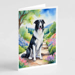 Spring Path Greeting Cards - Size: 5X7 | Pack Of: 8 | Collection name: Spring path-AMAZON FACTORY