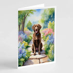 Spring Path Greeting Cards - Size: 5X7 | Pack Of: 8 | Collection name: Spring path-AMAZON FACTORY