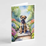 Spring Path Greeting Cards - Size: 5X7 | Pack Of: 8 | Collection name: Spring path-AMAZON FACTORY