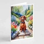 Spring Path Greeting Cards - Size: 5X7 | Pack Of: 8 | Collection name: Spring path-AMAZON FACTORY