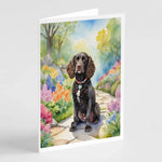 Spring Path Greeting Cards - Size: 5X7 | Pack Of: 8 | Collection name: Spring path-AMAZON FACTORY