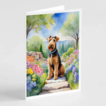 Spring Path Greeting Cards - Size: 5X7 | Pack Of: 8 | Collection name: Spring path-AMAZON FACTORY