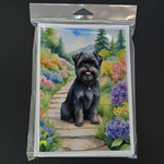 Spring Path Greeting Cards - Size: 5X7 | Pack Of: 8 | Collection name: Spring path-AMAZON FACTORY