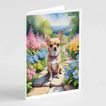 Spring Path Greeting Cards - Size: 5X7 | Pack Of: 8 | Collection name: Spring path-AMAZON FACTORY