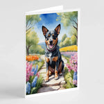 Spring Path Greeting Cards - Size: 5X7 | Pack Of: 8 | Collection name: Spring path-AMAZON FACTORY