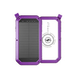 Sun Chaser Mini Solar Powered Wireless Phone Charger 10,000 mAh With LED Flood Light-AMAZON FACTORY