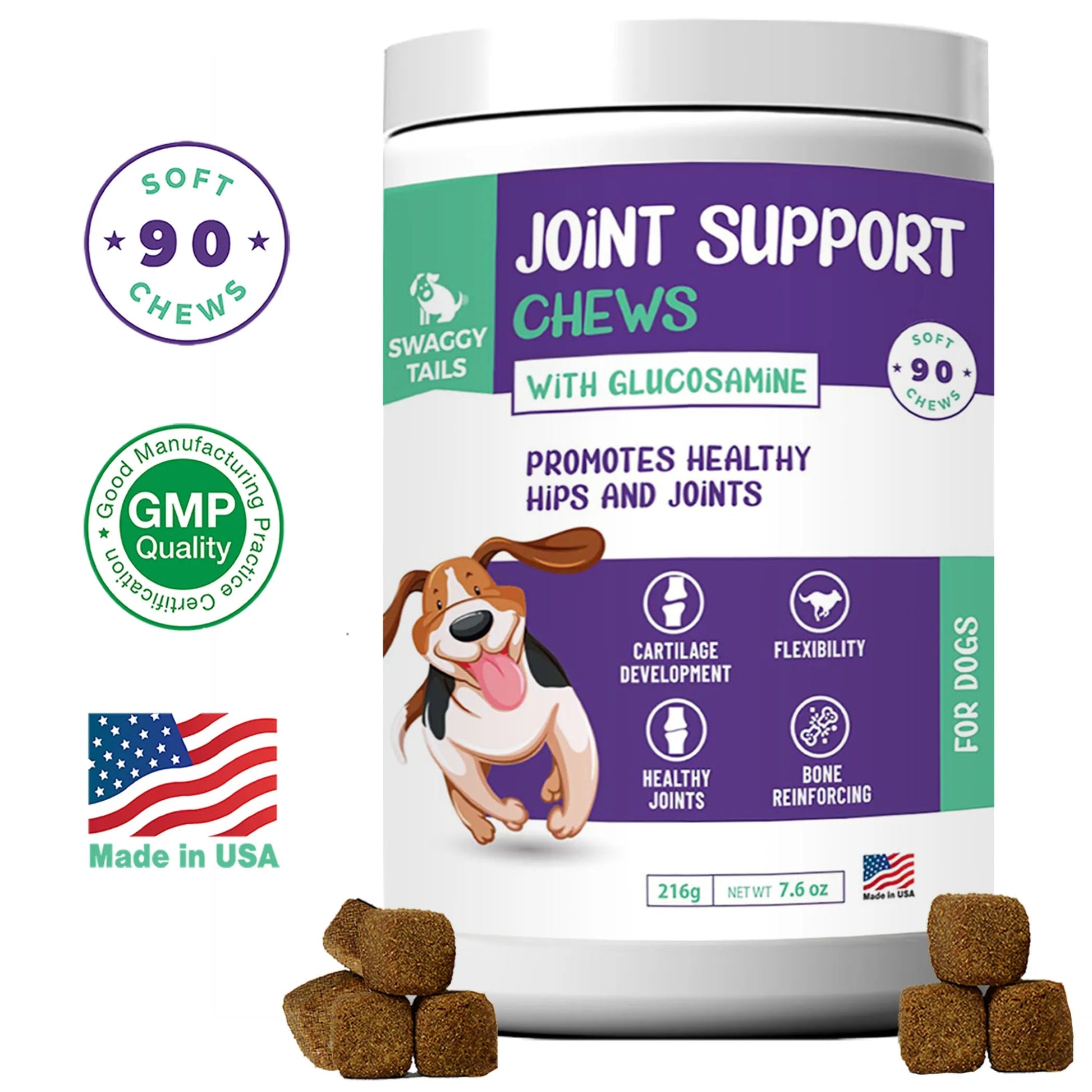 Swaggy Tails Joint Support for Dogs - AMAZON FACTORY