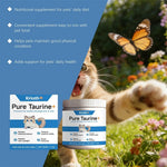 Taurine Powder For Cats Kittys Heart - Vision Daily Well - Ness Gentle On Sensitive Stomachs Cat Nutrient Supplement For Cat Food - AMAZON FACTORY