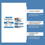 Taurine Powder For Cats Kittys Heart - Vision Daily Well - Ness Gentle On Sensitive Stomachs Cat Nutrient Supplement For Cat Food - AMAZON FACTORY