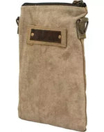Thankful Grateful Recycled Military Tent Crossbody Messenger Mesenger Bag-AMAZON FACTORY