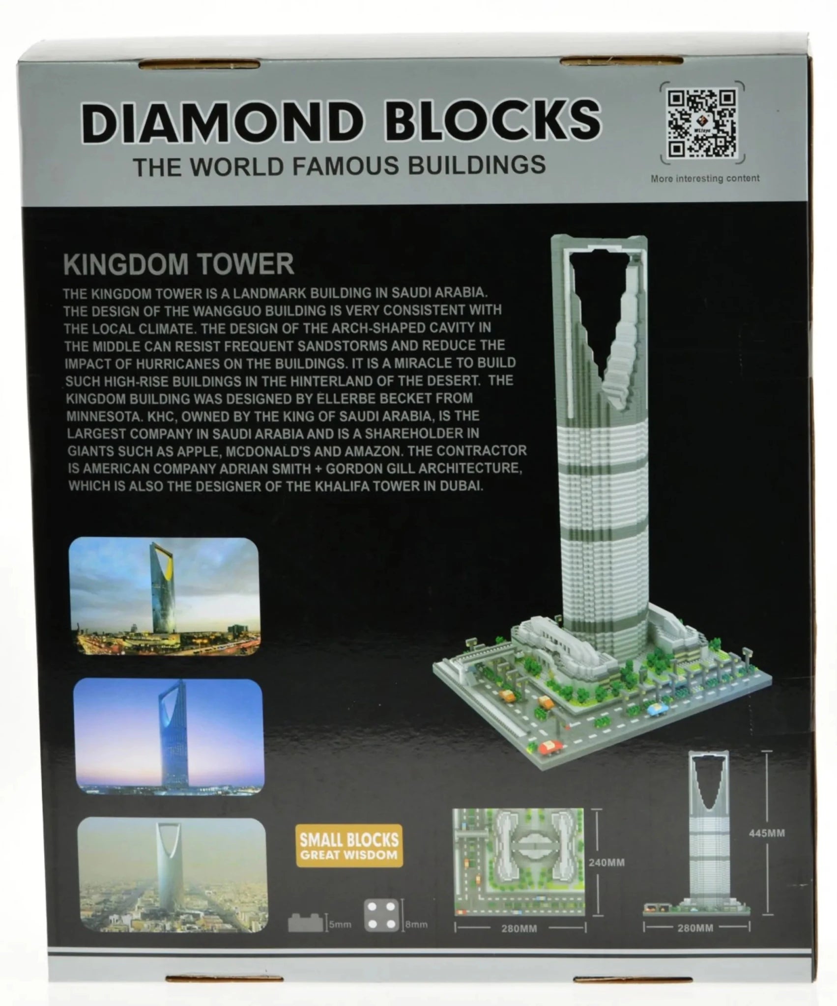 The Kingdom Tower in Riyadh Saudi Arabia-AMAZON FACTORY