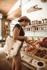 The Organic Cotton Natural Getaway Tote - AMAZON FACTORY