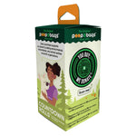 The Original Poop Bags Orange Scented USDA Biobased Rolls-AMAZON FACTORY