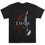 Thor T-Shirt Unisex Short Sleeve Combed Cotton Slim Cut Urban Crew Neck Daily Casual Top for Him & Her Daily Wear-AMAZON FACTORY