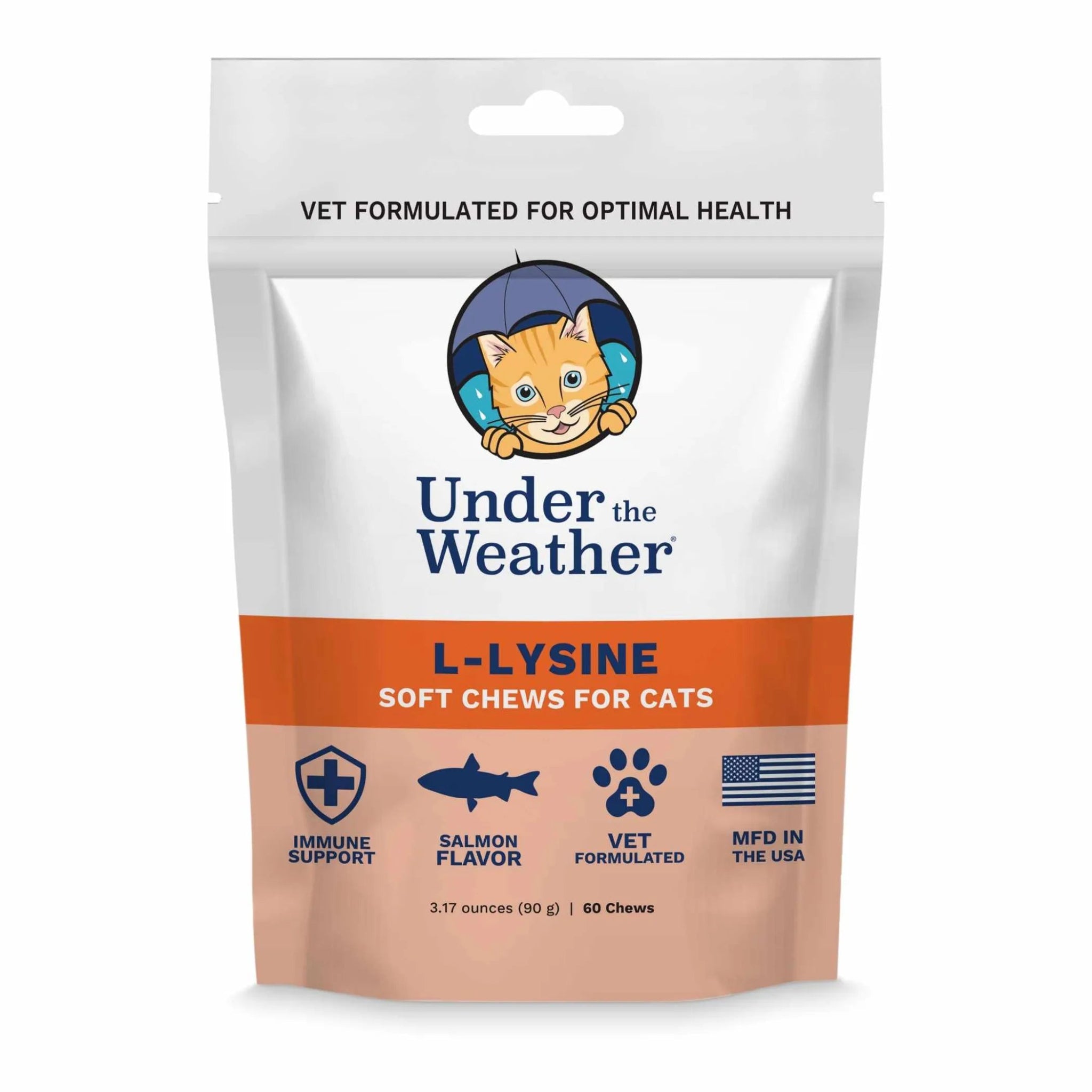 Under the Weather L-Lysine Chews For Cats-AMAZON FACTORY