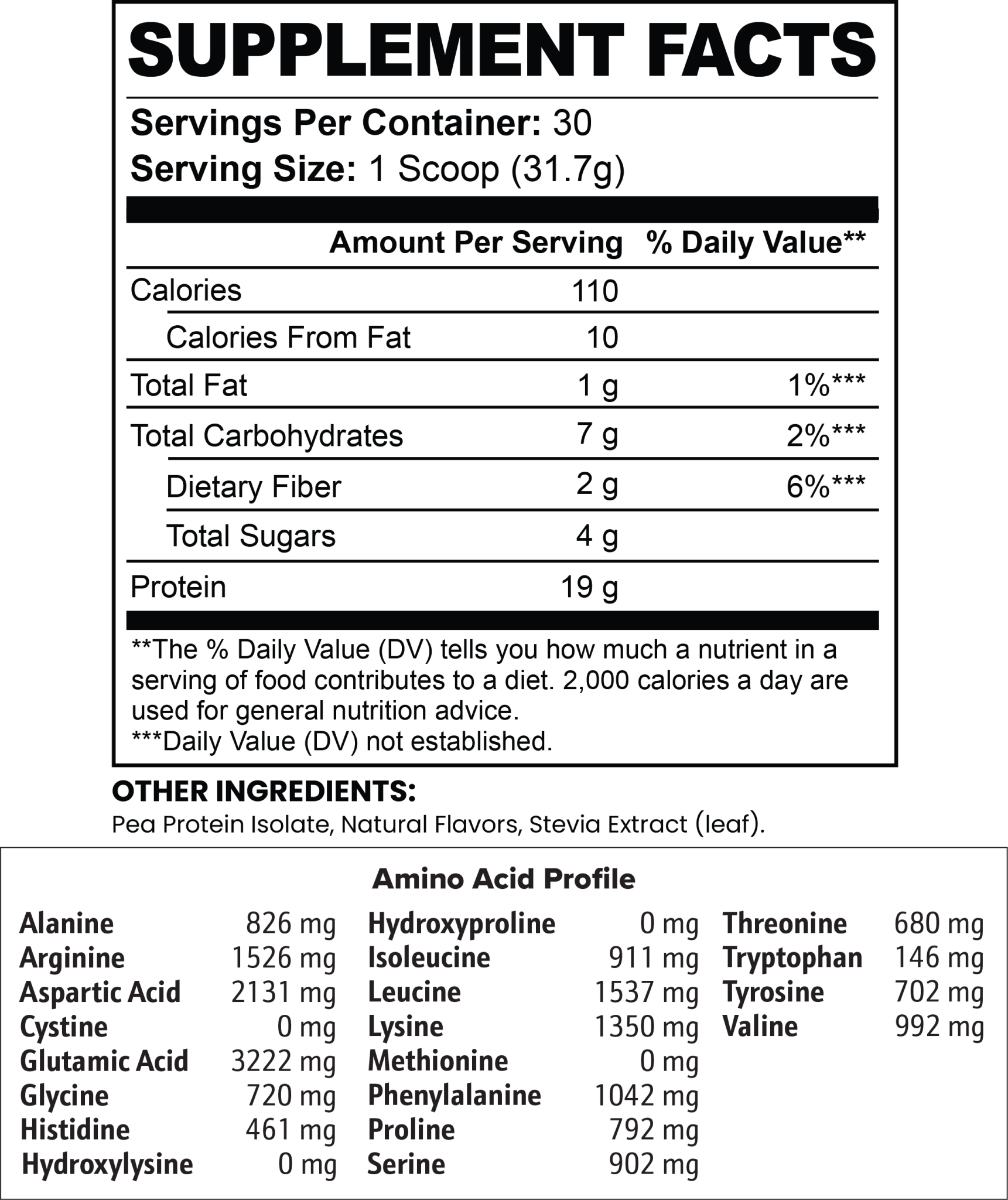 Vegan Pea Protein Isolate (Chocolate)-AMAZON FACTORY