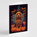 Witchy Halloween Greeting Cards - Size: 5X7 | Pack Of: 8 | Collection name: Witchy halloween-AMAZON FACTORY