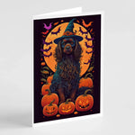 Witchy Halloween Greeting Cards - Size: 5X7 | Pack Of: 8 | Collection name: Witchy halloween-AMAZON FACTORY