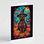 Witchy Halloween Greeting Cards - Size: 5X7 | Pack Of: 8 | Collection name: Witchy halloween-AMAZON FACTORY