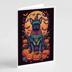 Witchy Halloween Greeting Cards - Size: 5X7 | Pack Of: 8 | Collection name: Witchy halloween-AMAZON FACTORY