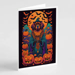 Witchy Halloween Greeting Cards - Size: 5X7 | Pack Of: 8 | Collection name: Witchy halloween-AMAZON FACTORY
