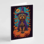 Witchy Halloween Greeting Cards - Size: 5X7 | Pack Of: 8 | Collection name: Witchy halloween-AMAZON FACTORY