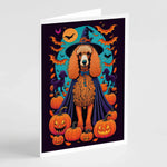 Witchy Halloween Greeting Cards - Size: 5X7 | Pack Of: 8 | Collection name: Witchy halloween-AMAZON FACTORY