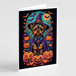 Witchy Halloween Greeting Cards - Size: 5X7 | Pack Of: 8 | Collection name: Witchy halloween-AMAZON FACTORY