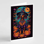 Witchy Halloween Greeting Cards - Size: 5X7 | Pack Of: 8 | Collection name: Witchy halloween-AMAZON FACTORY