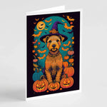 Witchy Halloween Greeting Cards - Size: 5X7 | Pack Of: 8 | Collection name: Witchy halloween-AMAZON FACTORY