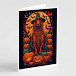 Witchy Halloween Greeting Cards - Size: 5X7 | Pack Of: 8 | Collection name: Witchy halloween-AMAZON FACTORY