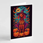 Witchy Halloween Greeting Cards - Size: 5X7 | Pack Of: 8 | Collection name: Witchy halloween-AMAZON FACTORY