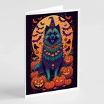 Witchy Halloween Greeting Cards - Size: 5X7 | Pack Of: 8 | Collection name: Witchy halloween-AMAZON FACTORY