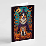 Witchy Halloween Greeting Cards - Size: 5X7 | Pack Of: 8 | Collection name: Witchy halloween-AMAZON FACTORY