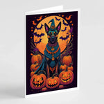 Witchy Halloween Greeting Cards - Size: 5X7 | Pack Of: 8 | Collection name: Witchy halloween-AMAZON FACTORY