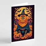 Witchy Halloween Greeting Cards - Size: 5X7 | Pack Of: 8 | Collection name: Witchy halloween-AMAZON FACTORY