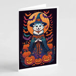 Witchy Halloween Greeting Cards - Size: 5X7 | Pack Of: 8 | Collection name: Witchy halloween-AMAZON FACTORY