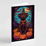 Witchy Halloween Greeting Cards - Size: 5X7 | Pack Of: 8 | Collection name: Witchy halloween-AMAZON FACTORY