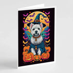 Witchy Halloween Greeting Cards - Size: 5X7 | Pack Of: 8 | Collection name: Witchy halloween-AMAZON FACTORY