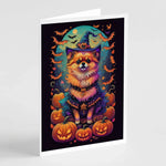 Witchy Halloween Greeting Cards - Size: 5X7 | Pack Of: 8 | Collection name: Witchy halloween-AMAZON FACTORY