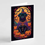 Witchy Halloween Greeting Cards - Size: 5X7 | Pack Of: 8 | Collection name: Witchy halloween-AMAZON FACTORY