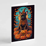 Witchy Halloween Greeting Cards - Size: 5X7 | Pack Of: 8 | Collection name: Witchy halloween-AMAZON FACTORY