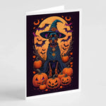 Witchy Halloween Greeting Cards - Size: 5X7 | Pack Of: 8 | Collection name: Witchy halloween-AMAZON FACTORY