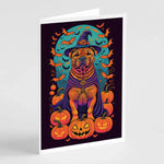 Witchy Halloween Greeting Cards - Size: 5X7 | Pack Of: 8 | Collection name: Witchy halloween-AMAZON FACTORY