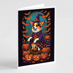 Witchy Halloween Greeting Cards - Size: 5X7 | Pack Of: 8 | Collection name: Witchy halloween-AMAZON FACTORY