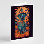 Witchy Halloween Greeting Cards - Size: 5X7 | Pack Of: 8 | Collection name: Witchy halloween-AMAZON FACTORY