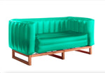 YOMI SOFA EKO WITH LIGHTING WOOD Frame - AMAZON FACTORY